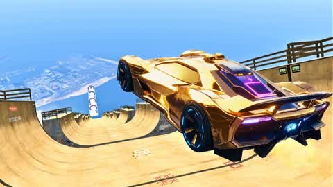CYBERCAR MEGA RAMP 🤖