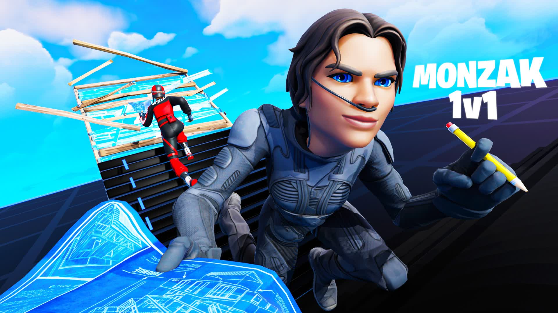 1V1 BUILD FIGHT [MONZAK]