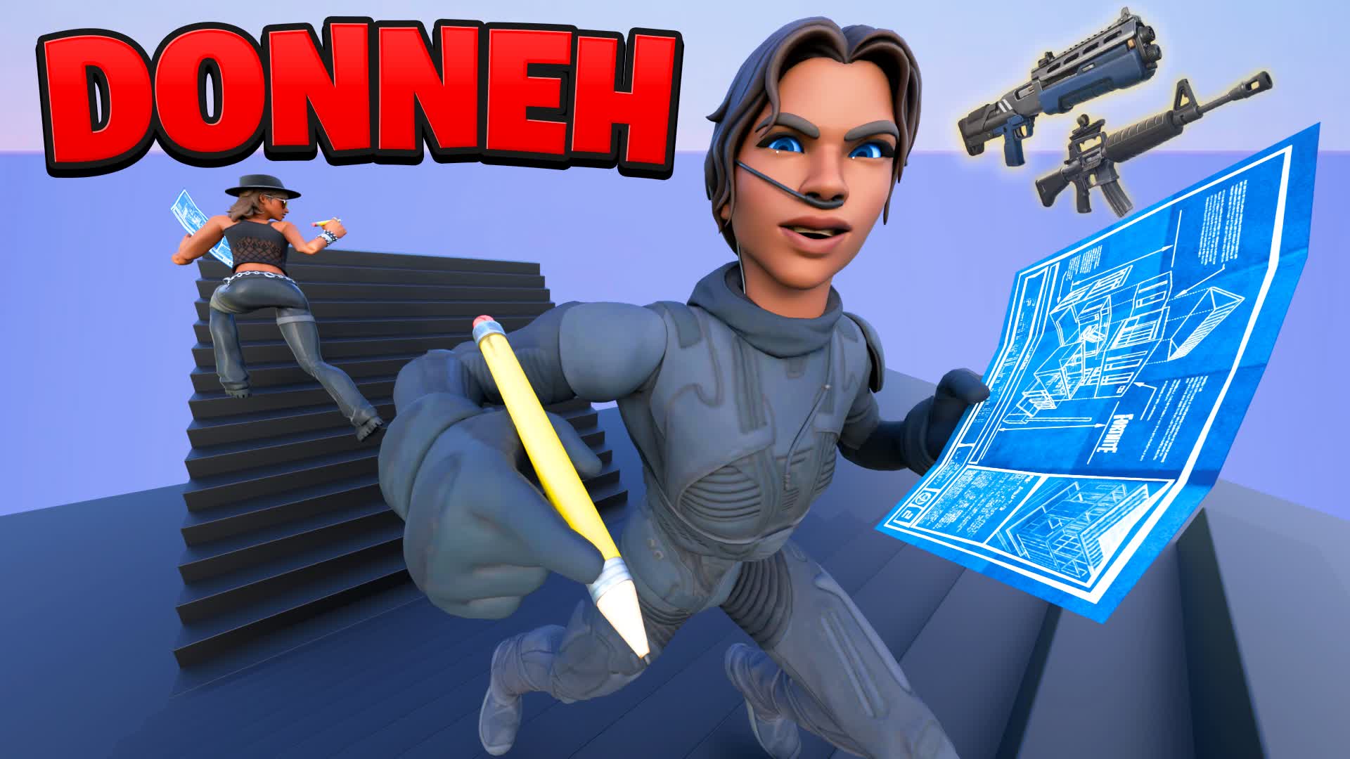 1v1 BUILD FIGHTS [DONNEH]