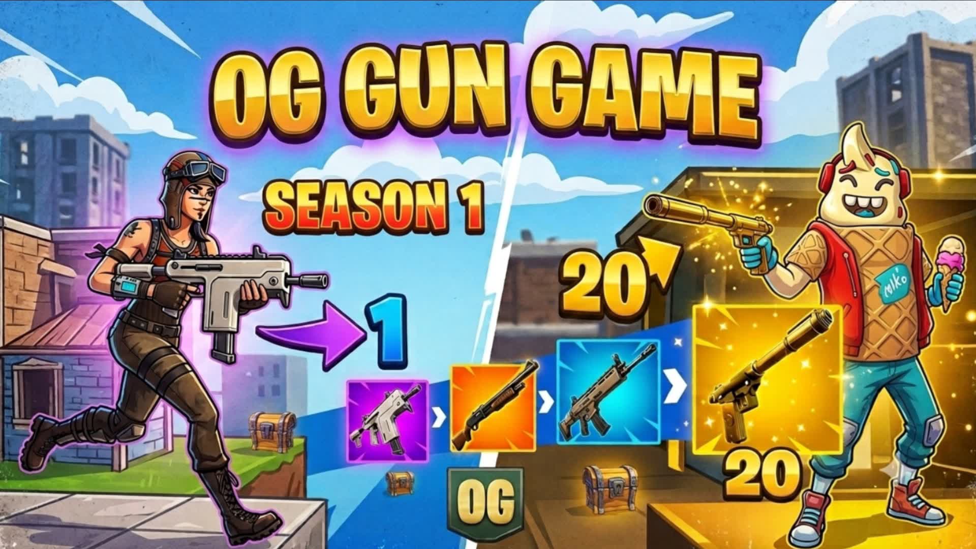 OG GUN GAME (Chapter 1 Season 1)