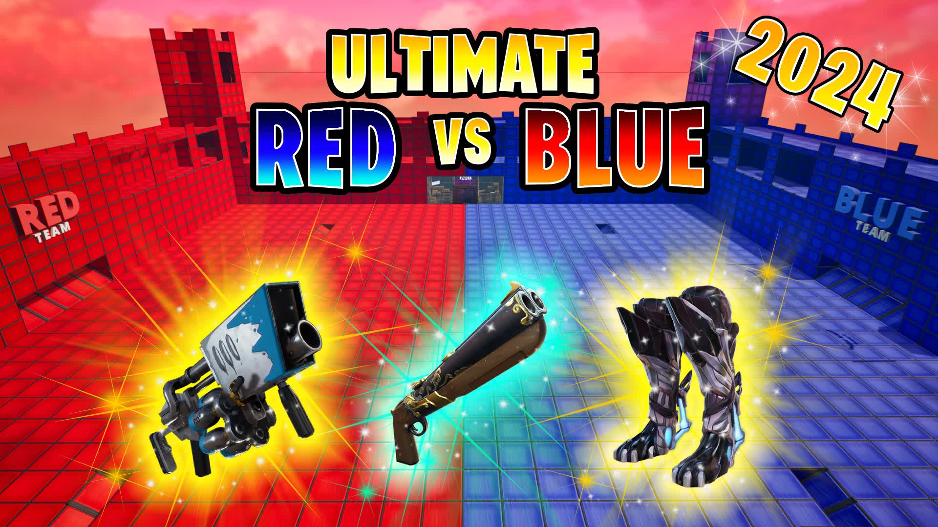 ULTIMATE RED VS BLUE 🔴🔵