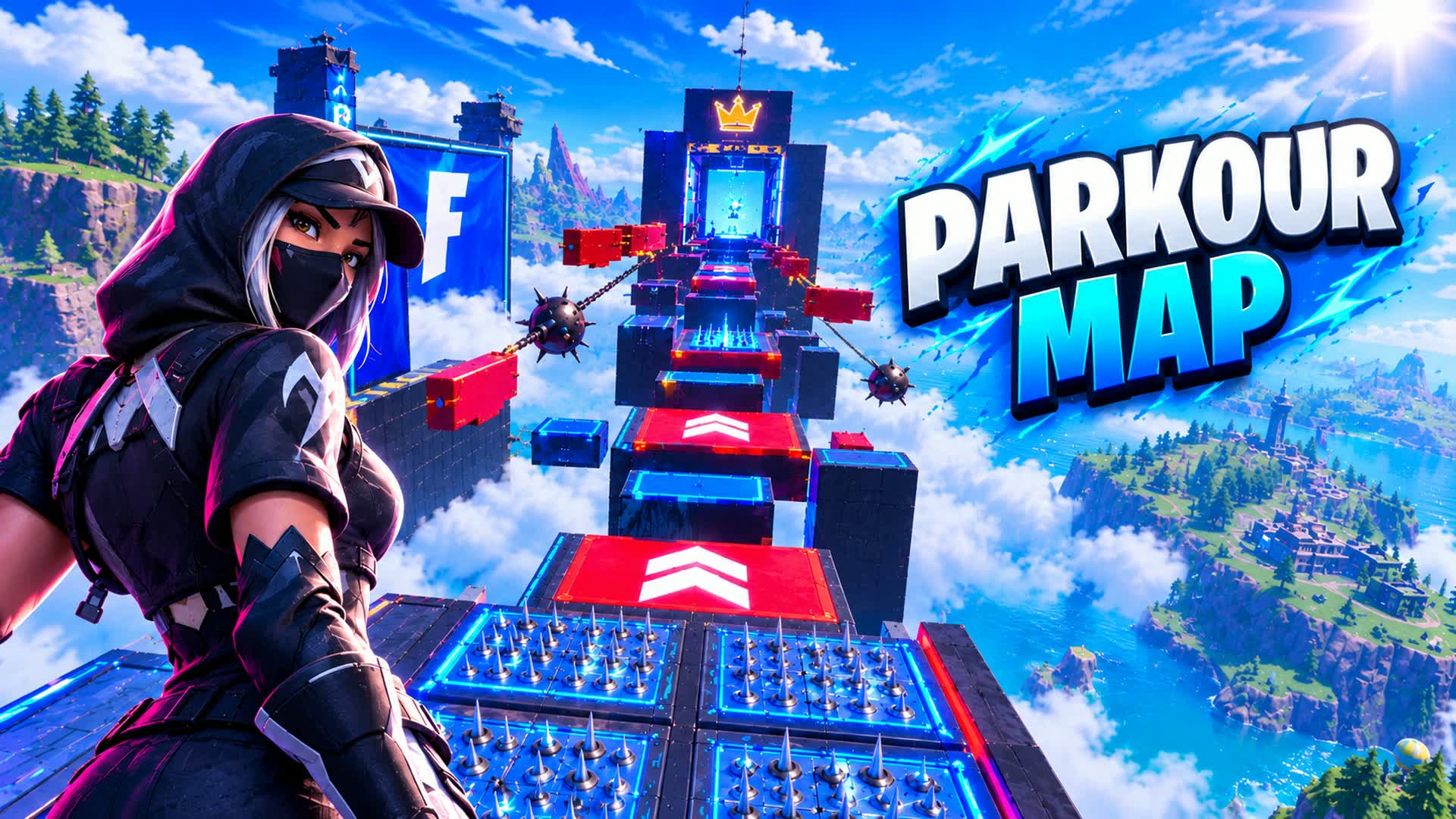 PARKOR TOP [1] — Fortnite island 4020-2665-7994 by على الوبي ياعمري