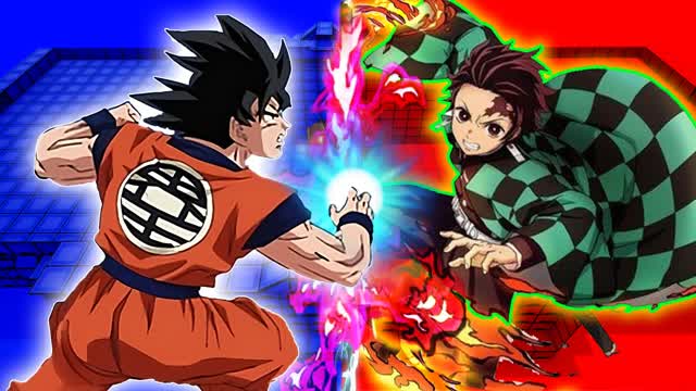 ANIME RED VS BLUE🔴🔵