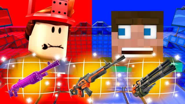 TMNT CRAZY RED ROBLOX VS BLUE STEVE