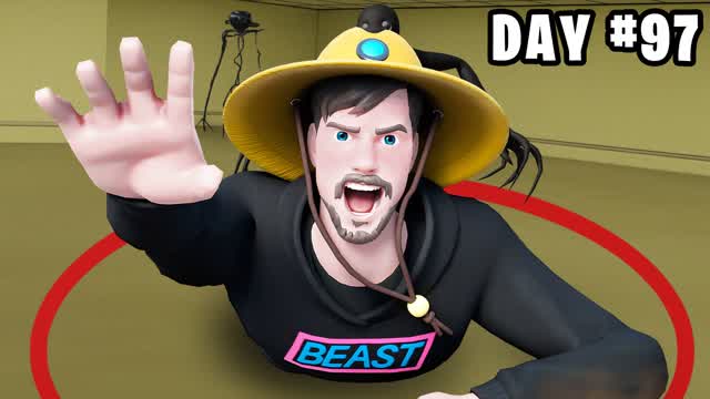 SURVIVE 100 DAYS IN BACKROOMS ⭕️ [FPS]