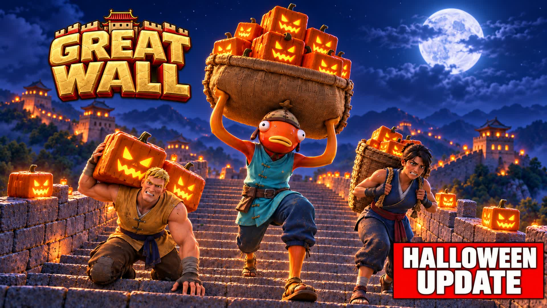 BUILD THE GREAT WALL