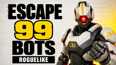 Escape 99 bots [ROGUELIKE]