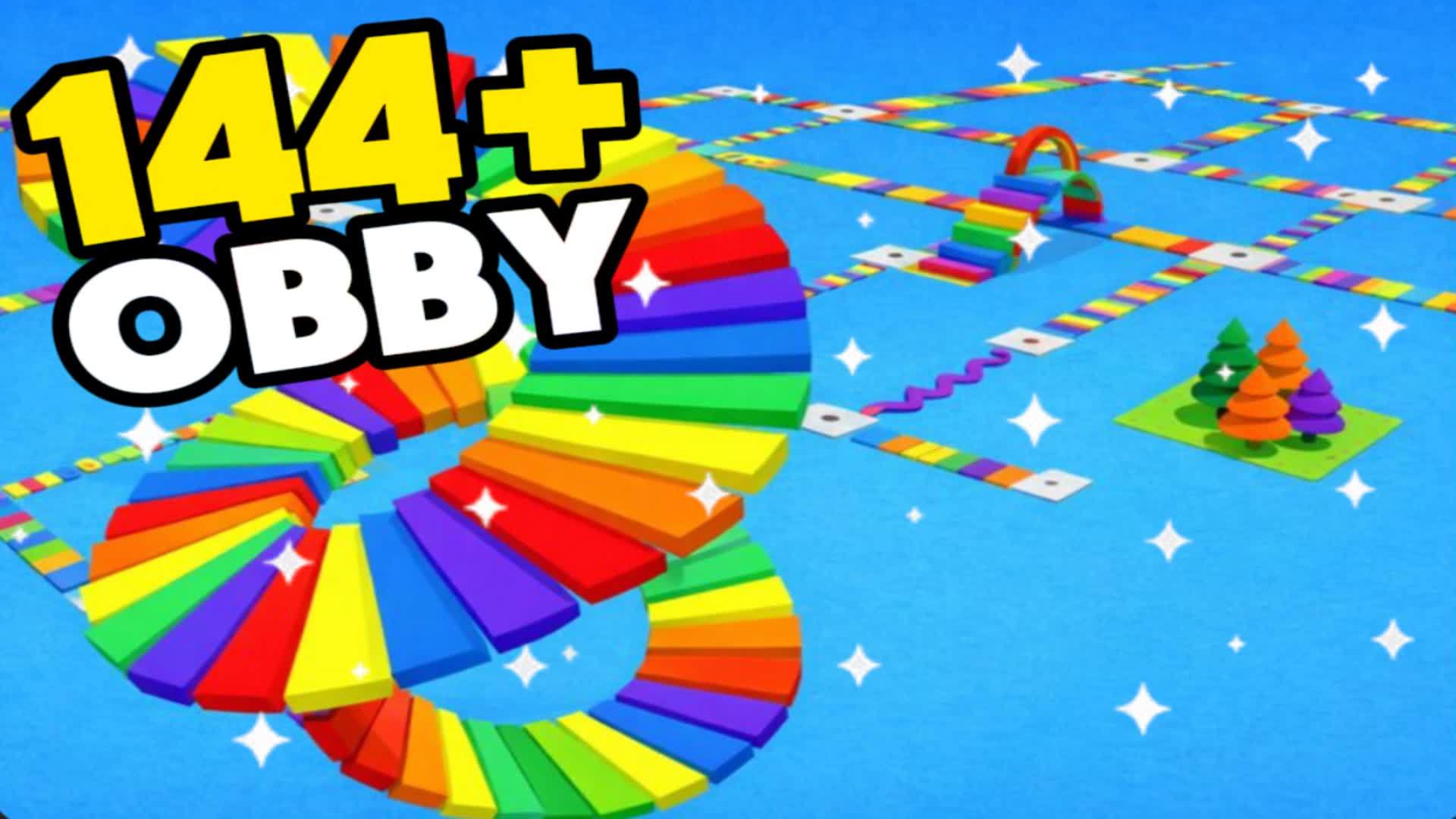 FALL GUYS PARKOUR OBBY🌈