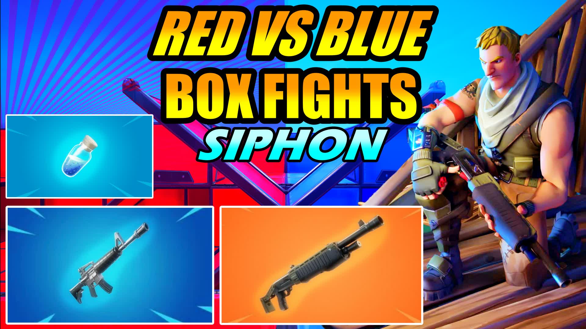 RED VS BLUE SIPHON BOXFIGHTS