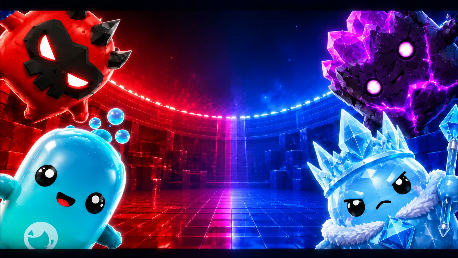 RED VS BLUE WILD STORM 🔴🔵