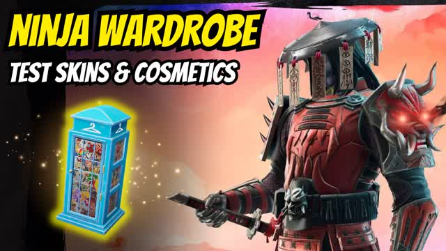 NINJA WARDROBE 👕 TEST SKINS, OUTFIT
