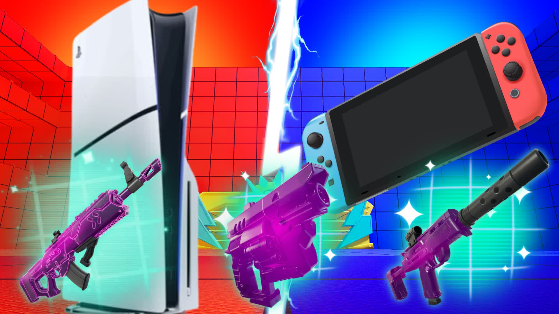 PS5 VS SWITCH RED VS BLUE🔴🔵[FARMA]