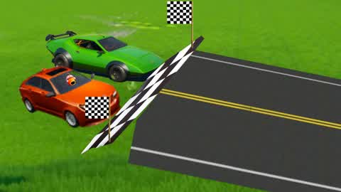 Car Race and Sliderail