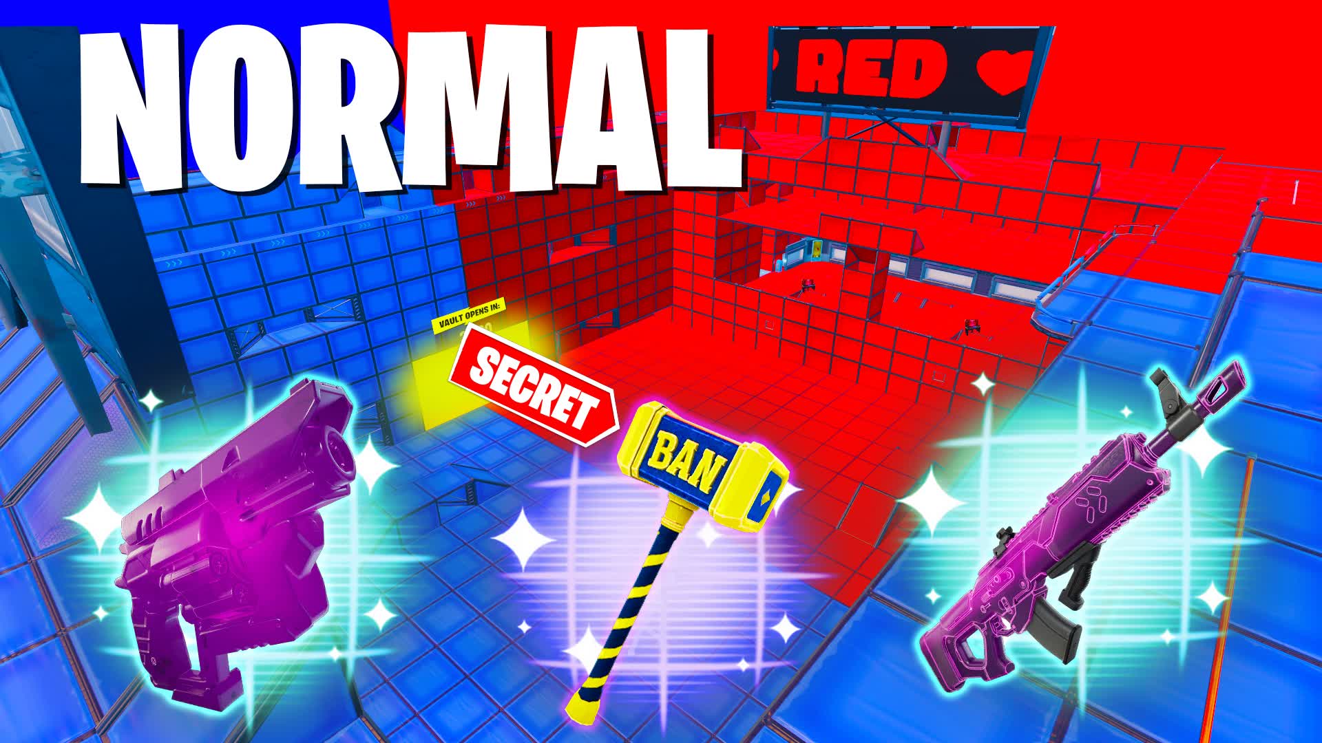 NORMAL RED vs BLUE 🔴🔵 TOP