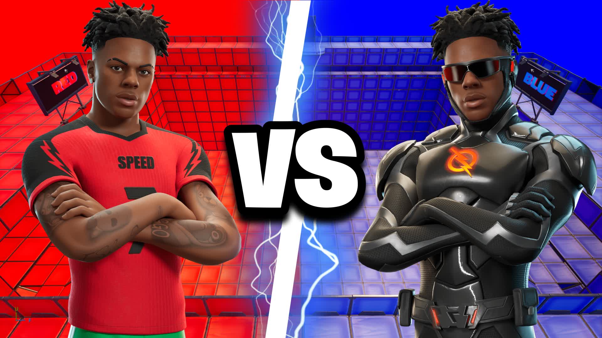 SPEED UP UP RED VS BLUE🔵🔴