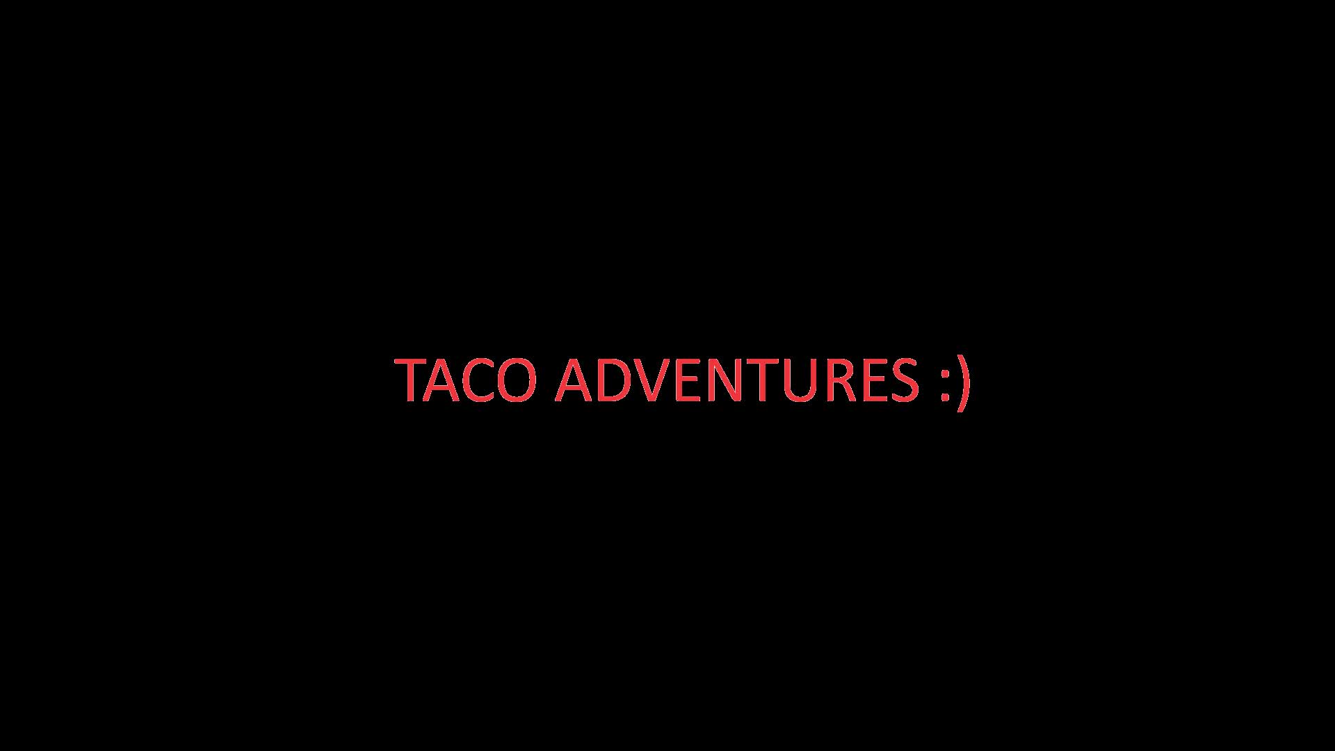 FirstTacoProject
