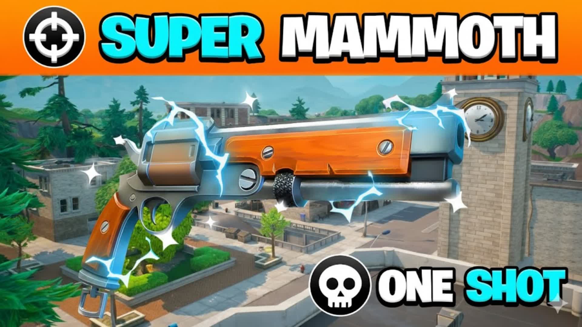 SUPER MAMMOTH GUN GAME🔫ONE SHOT 🎯