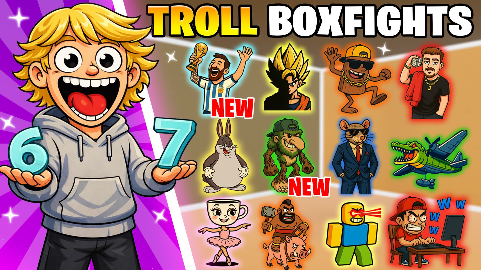 ULTIMATE TROLL BOXFIGHTS😂