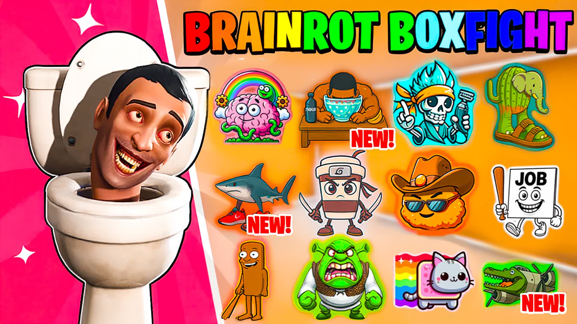 🧠THE FUNNISET BRAINROTS🌈BOXFIGHT📦