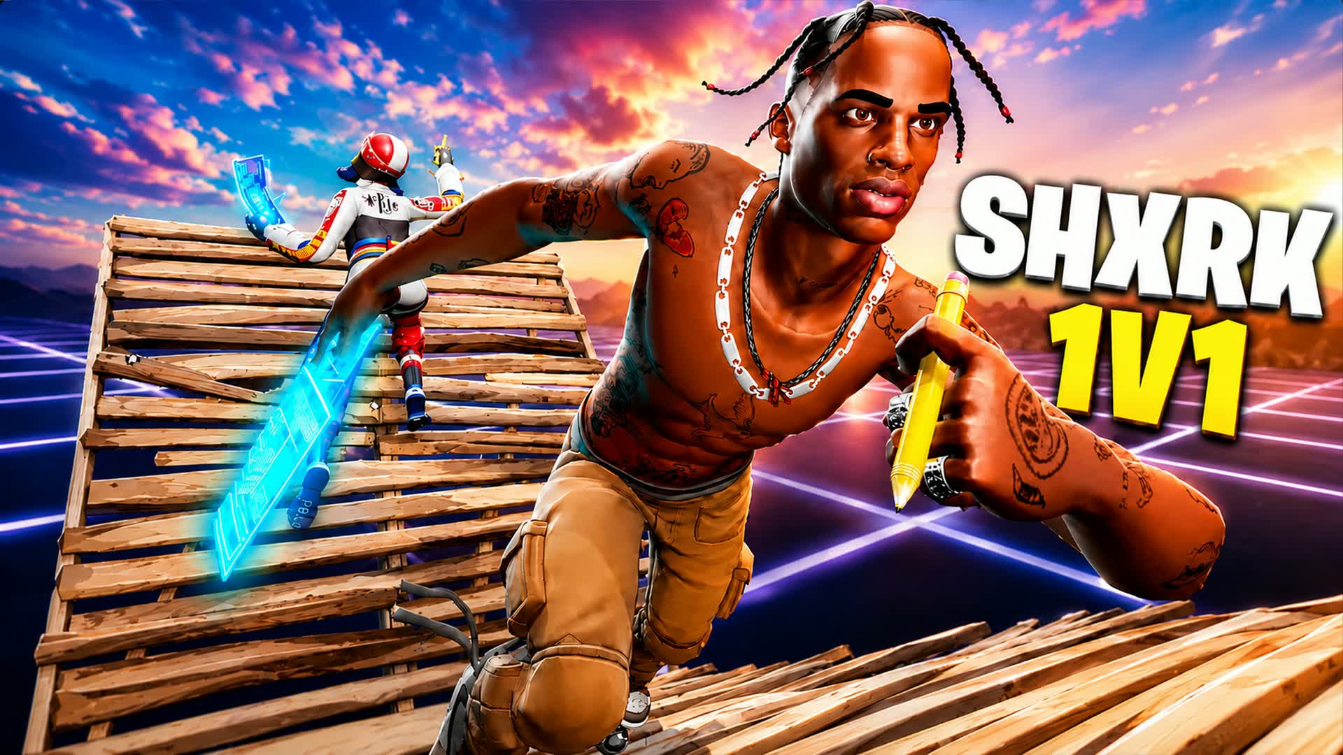SHXRK 1V1 BUILD FIGHTS