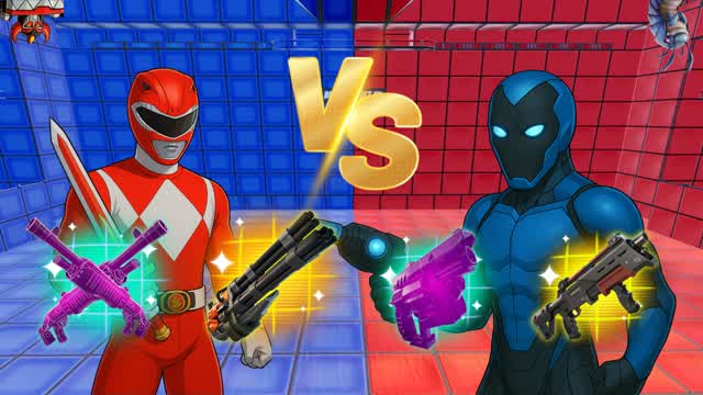 POWER RED VS BLUE BUGS🔴🔵