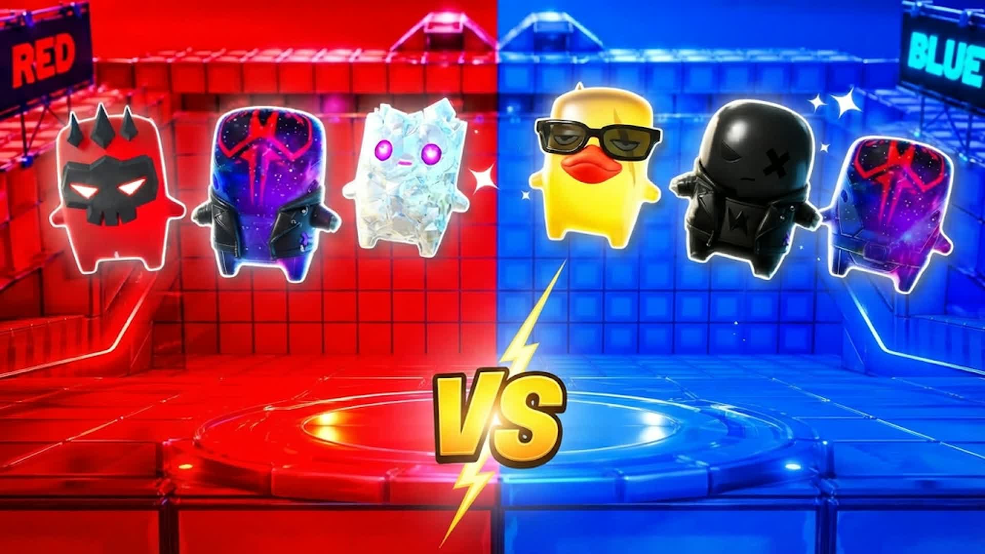 RED VS BLUE 🔵🔴HZUE