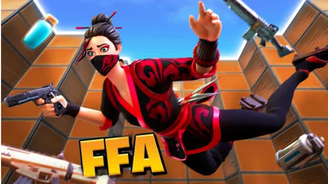 ALL Weapons🔫 FFA | HUGE CITY