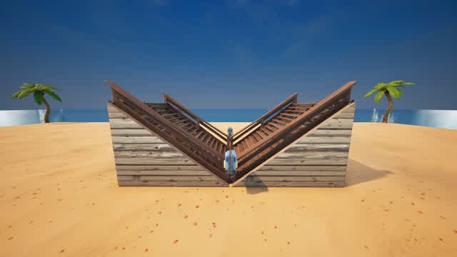 SUMMER BEACH 1V1 BUILD FIGHT đïžđŽ