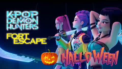 KPOP HUNTRIX: Fort Escape Halloween