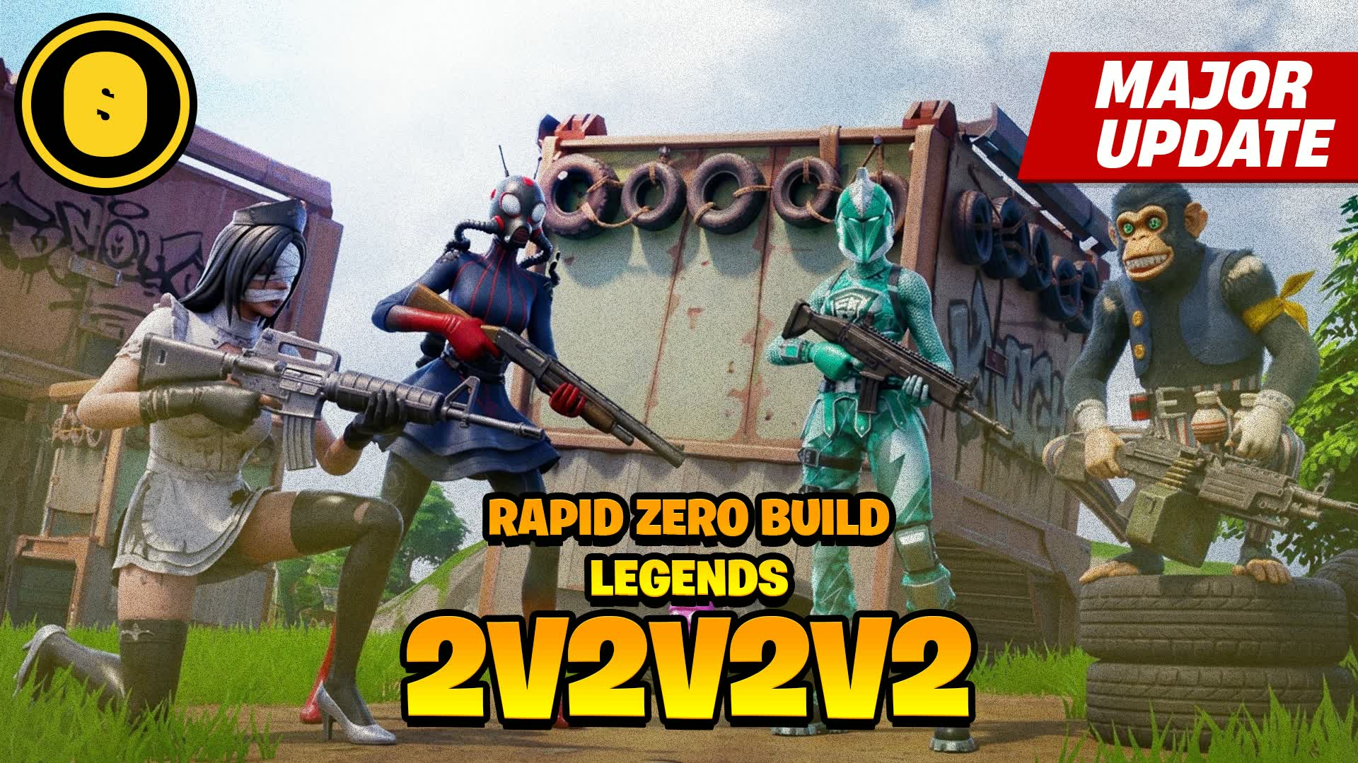 Rapid Zero Build: Legends 2v2v2v2 π―