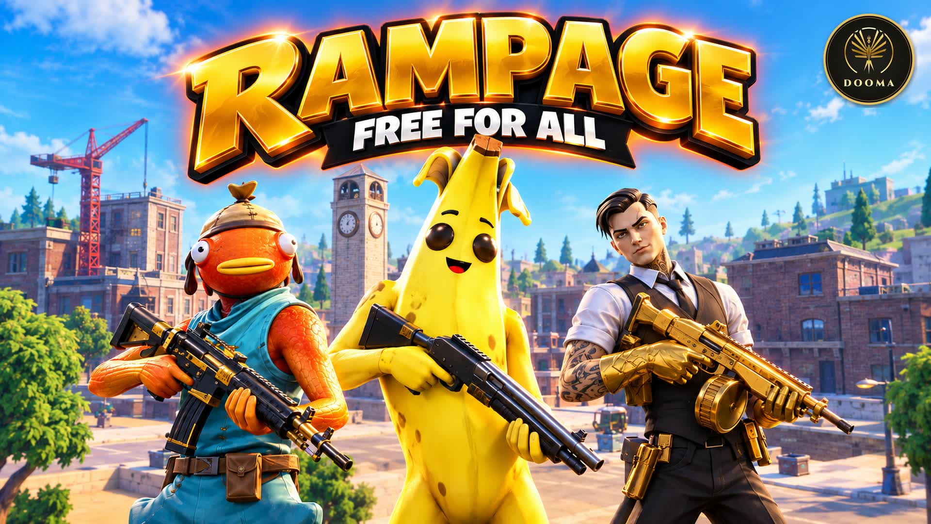 FREE FOR ALL RAMPAGE 3625-2541-8826 by doomafn - Fortnite Creative Map ...