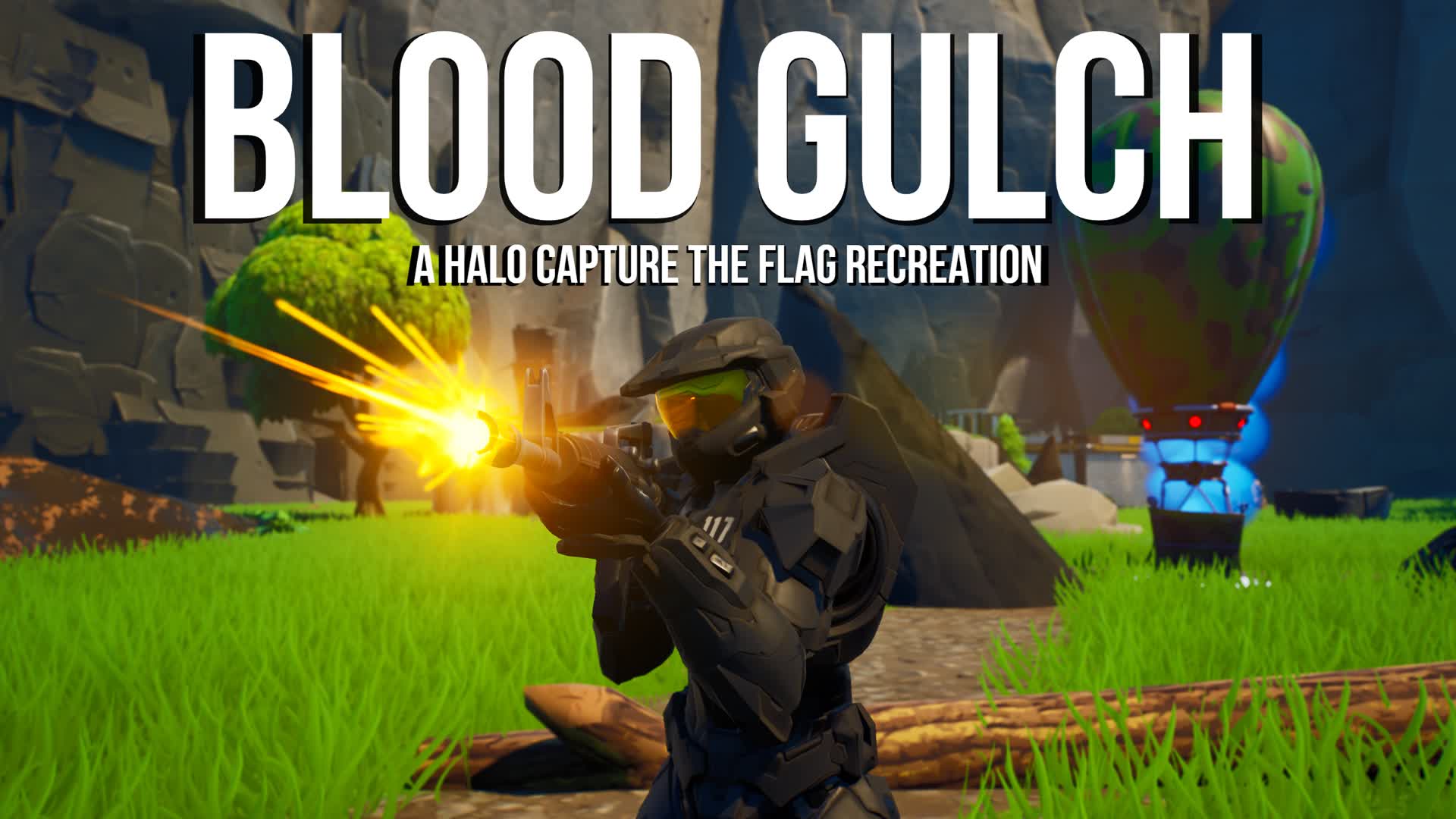 Halo: Blood Gulch - Capture The Flag