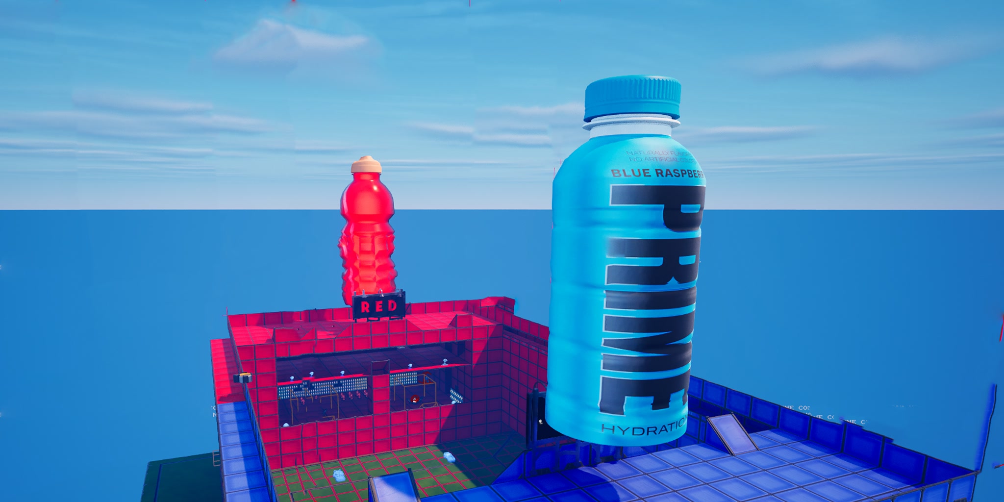 PRIME BLUE VS RED! CRAZY!!