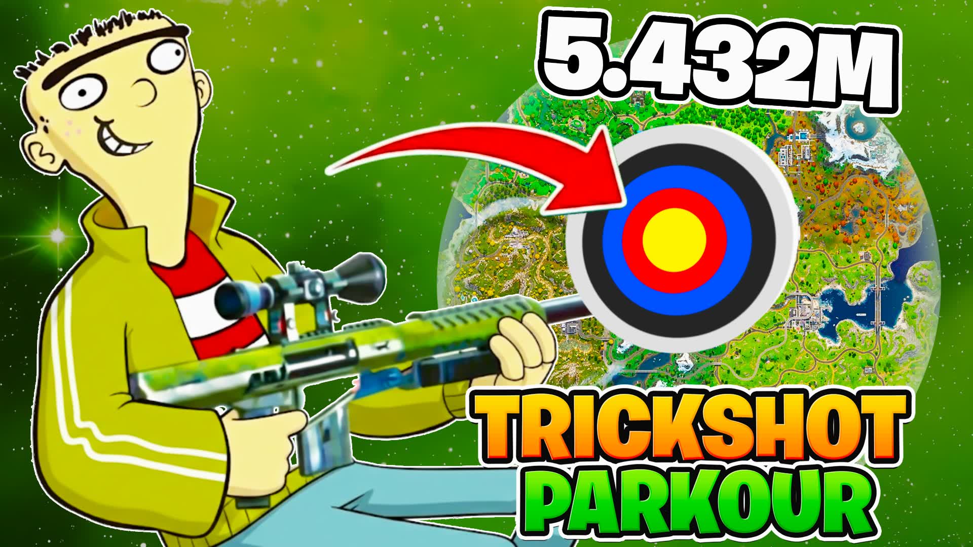 ULTRA TRICKSHOT PARKOUR🎯100+LEVELS!