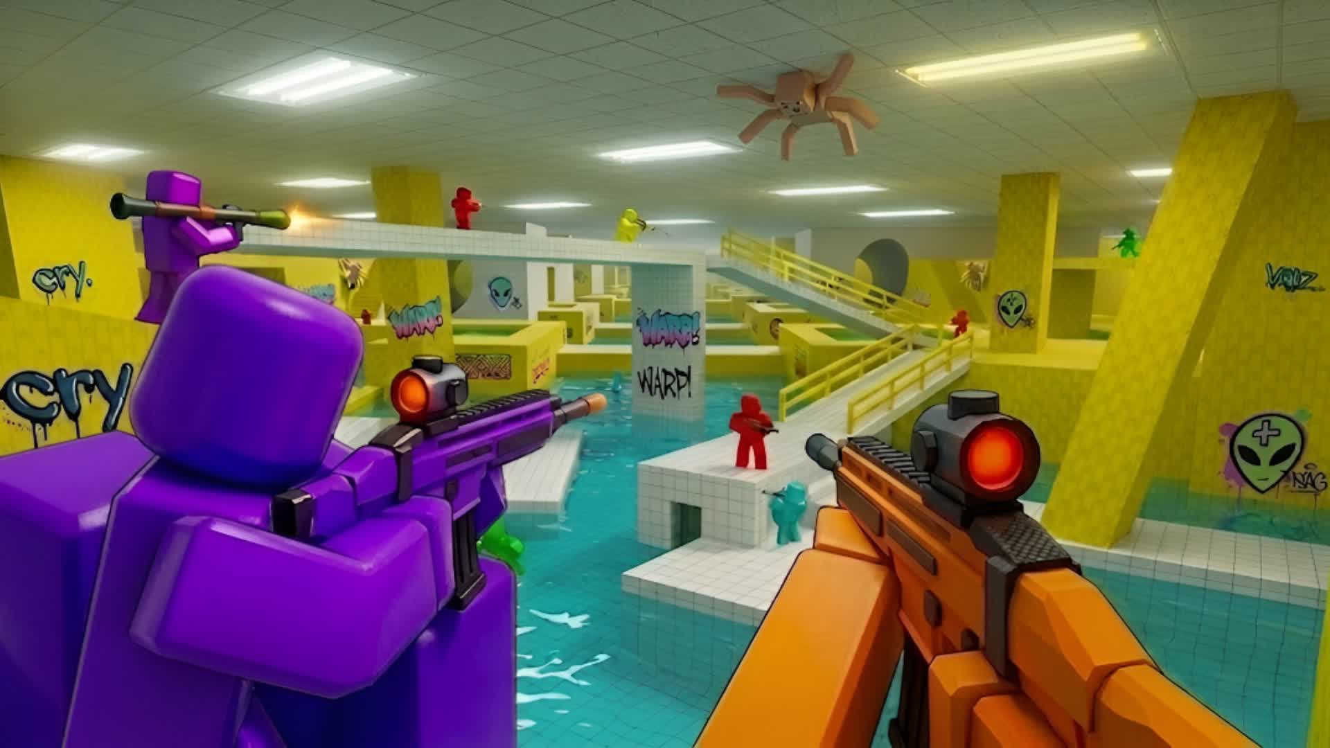 🔫 INSTANT RED VS BLUE🔴🔵EVERY GUN 🎯