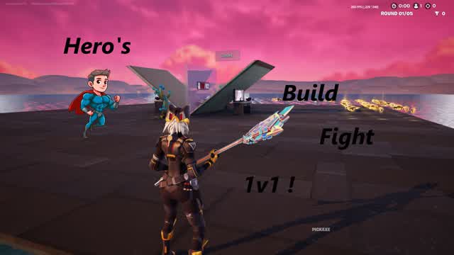 Hero's 1v1 Build Fight