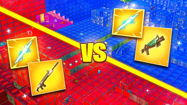 XL TILTED RED VS BLUE