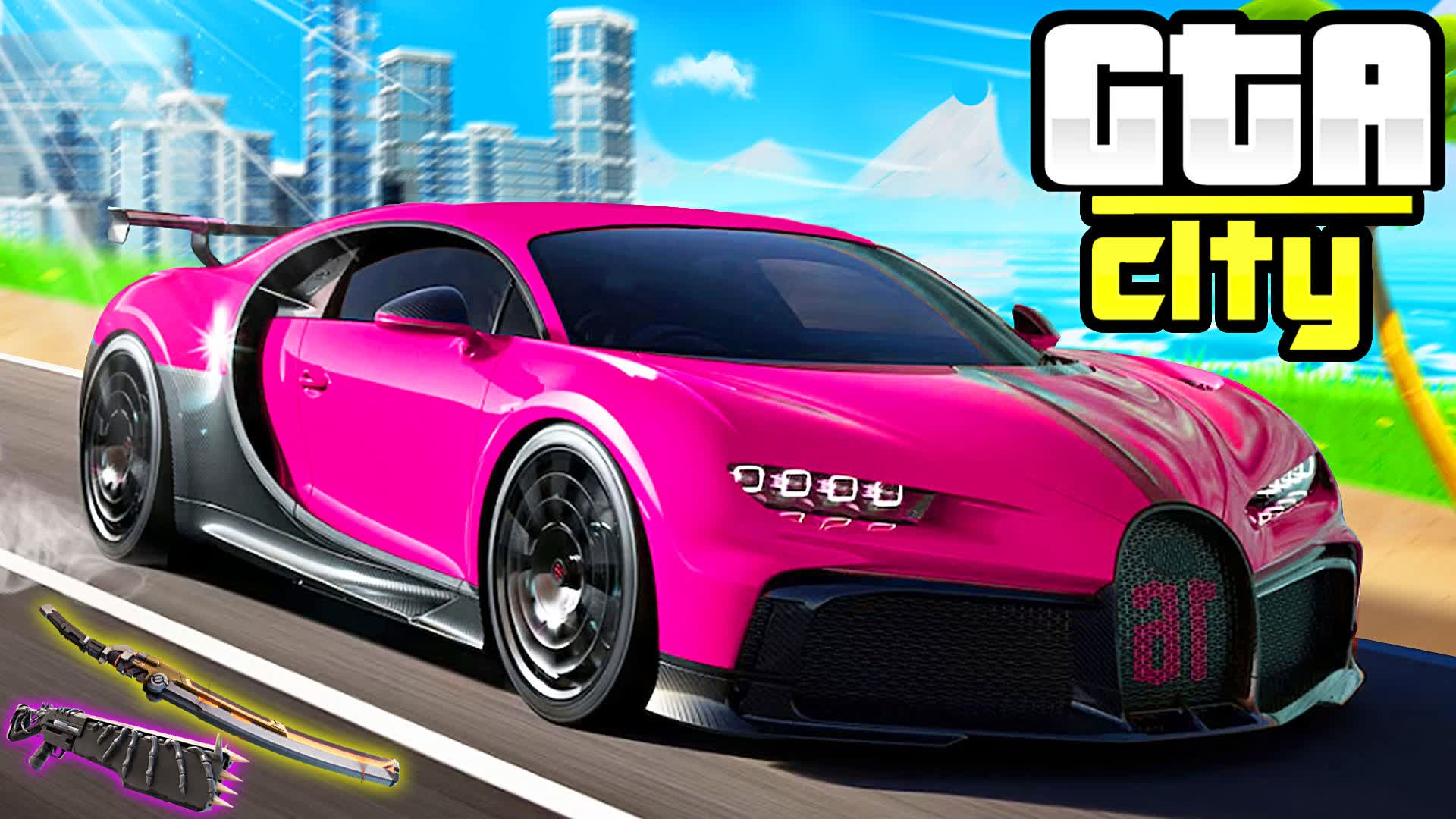  GTA CITY 6663 7799 4742 By Koco Fortnite Creative Map Code 