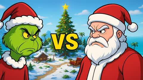 Grinch vs Santa