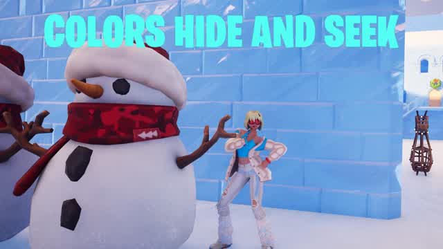 Colorful hide and seek 🎨🌈