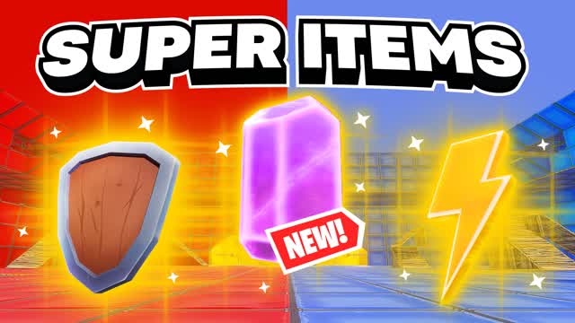 SUPER ITEMS RED VS BLUE