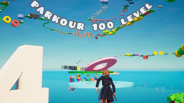 PARKOUR - 100 LEVEL (Hard)‼️