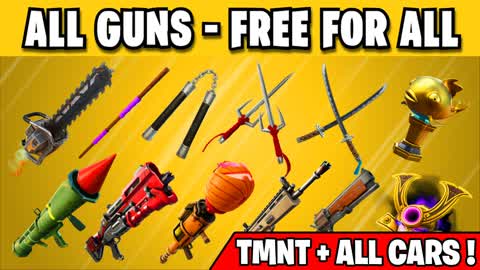 TMNT ⭐ALL GUNS - FREE FOR ALL (ALL CARS)