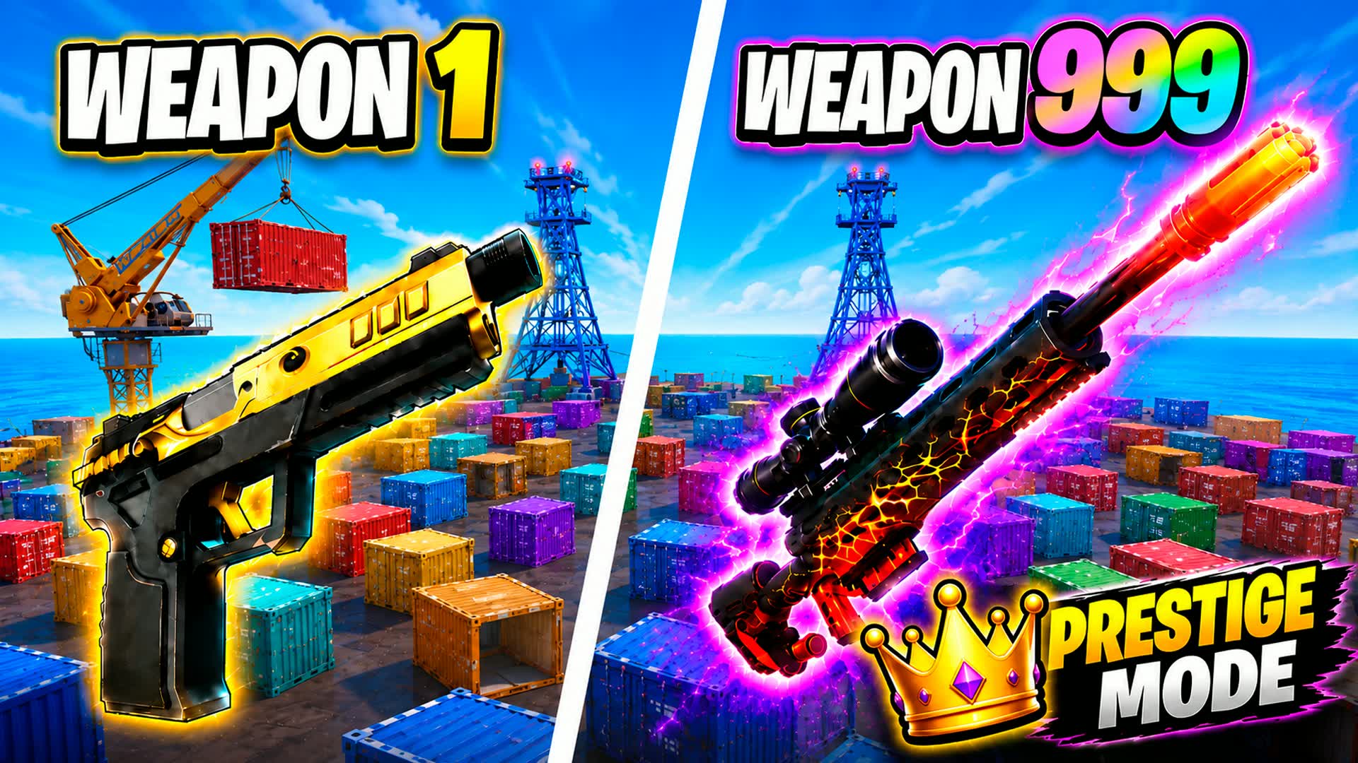 GUN GAME : PORT BATTLE 🚢 ONE SHOT