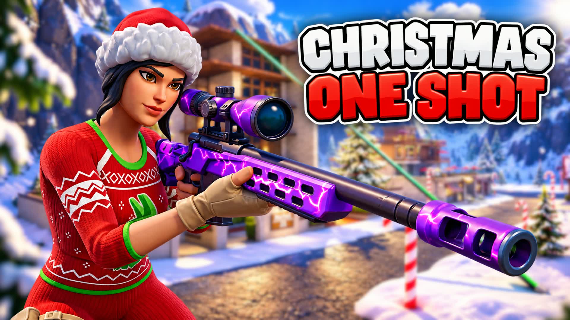 ❄️ CHRISTMAS ONE SHOT 🎯 GUN GAME 🔫