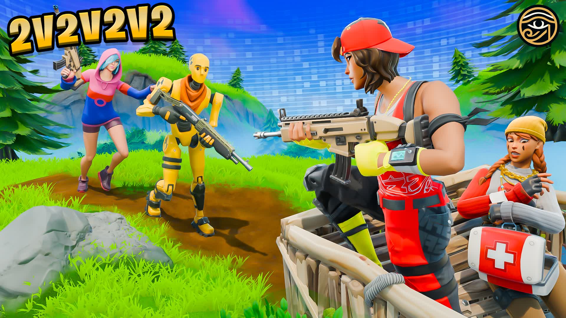 Rapid 2v2v2v2 Realistics 🌄