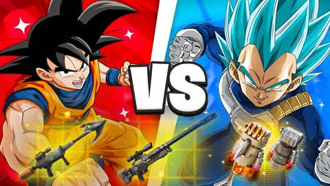 🔴GOKU VS VEGETA🔵