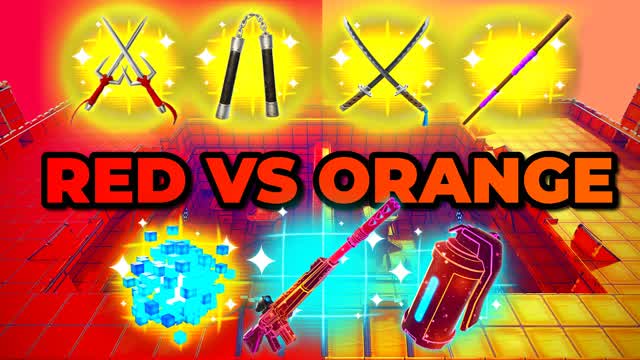 TMNT - RED VS ORANGE - FREE FOR ALL 🔴🌕