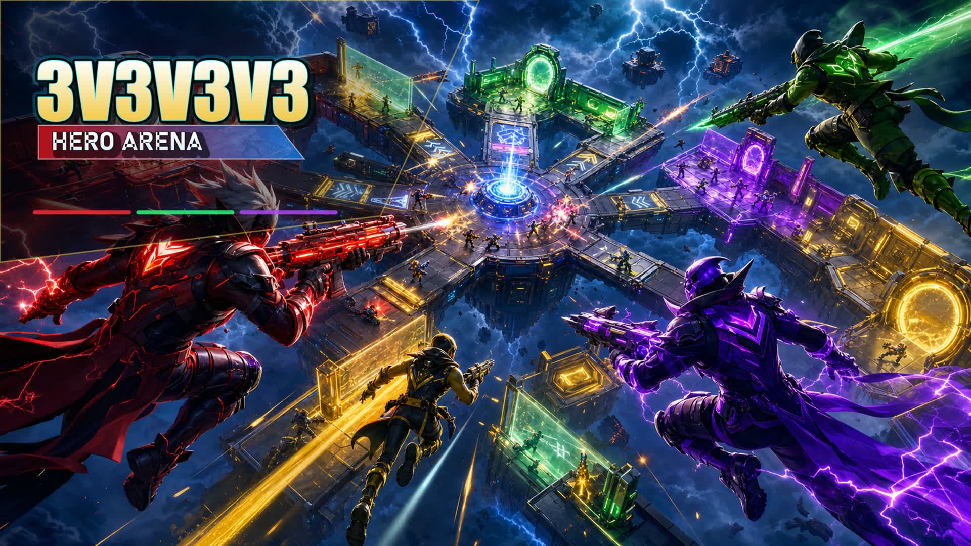 GOGOATED 3V3V3V3 HERO ARENA