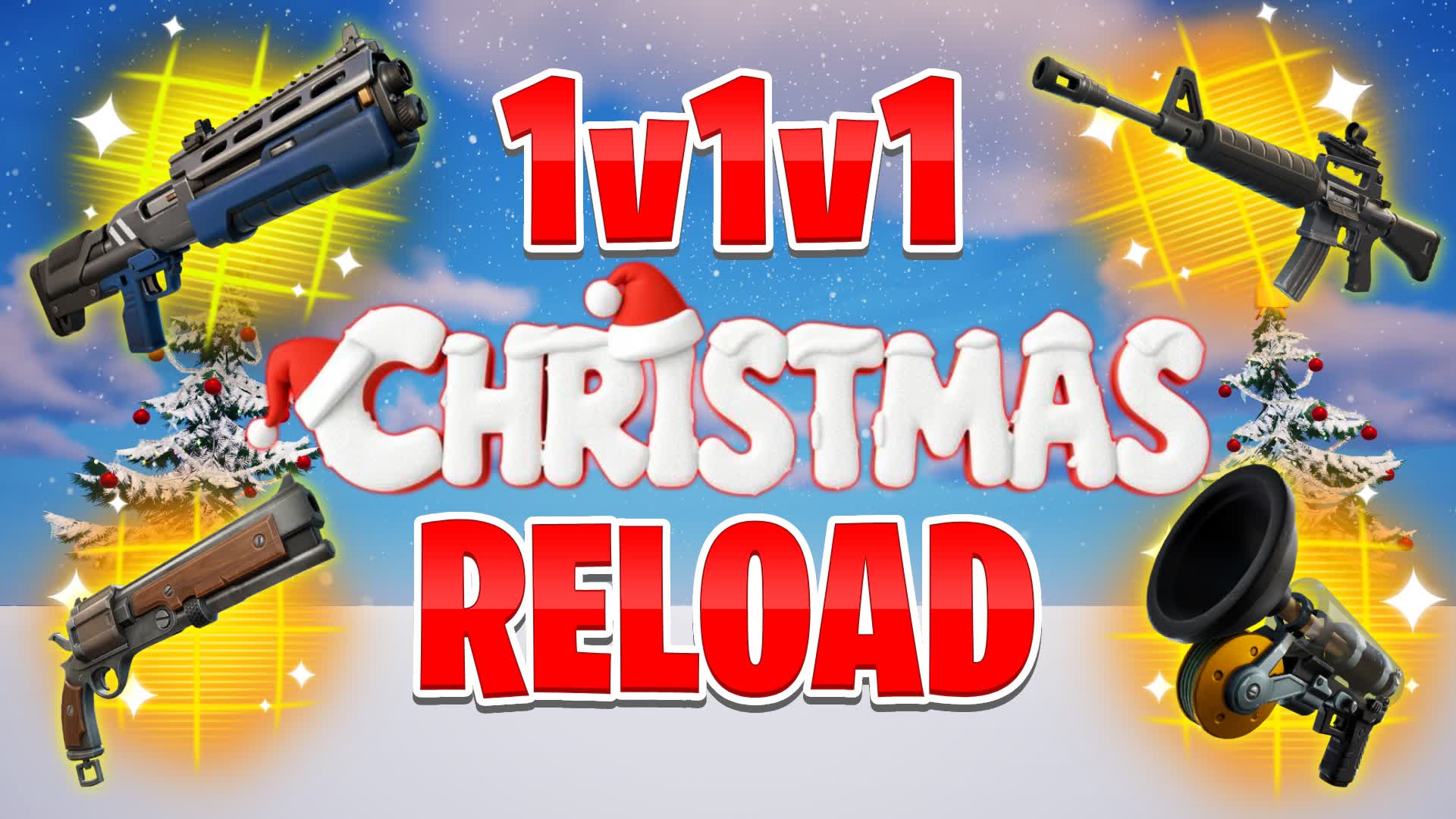 🎄1V1V1 CHRISTMAS RELOAD ALLGUNS🎄